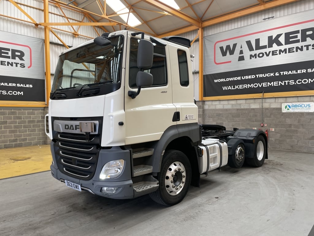 DAF CF480 FTP *EURO 6* 6X2 ADR SPEC TRACTOR UNIT – 2021 – DG21 EWX
