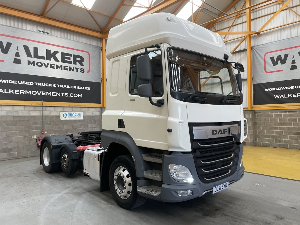 DAF CF480 FTP *EURO 6* 6X2 PET REGS TRACTOR UNIT – 2021 – DG21 EYK