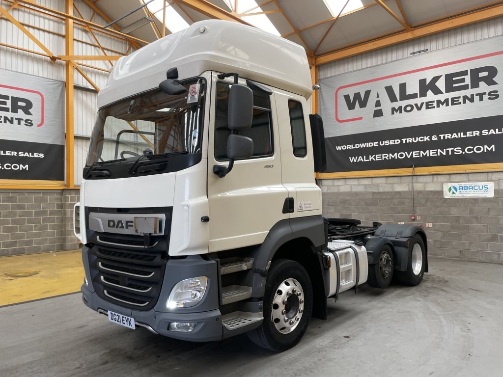 DAF CF480 FTP *EURO 6* 6X2 PET REGS TRACTOR UNIT – 2021 – DG21 EYK