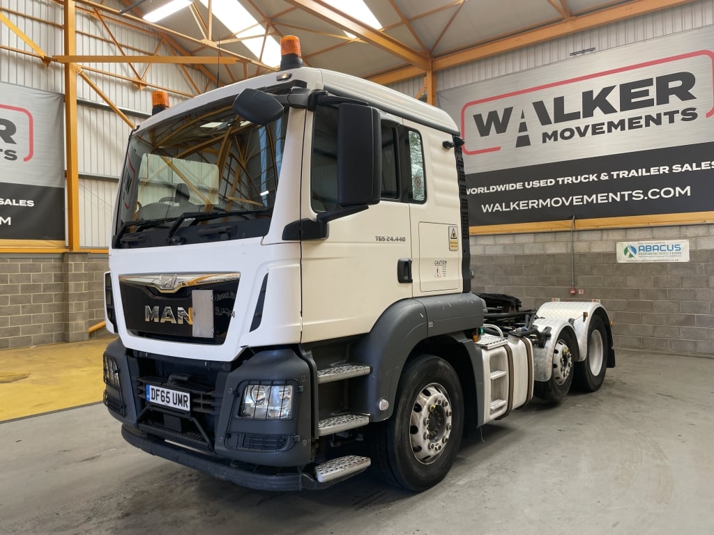 MAN TGS 24.440 *EURO 6* 6X2 PET REGS TRACTOR UNIT – 2016 – DF65 UMR