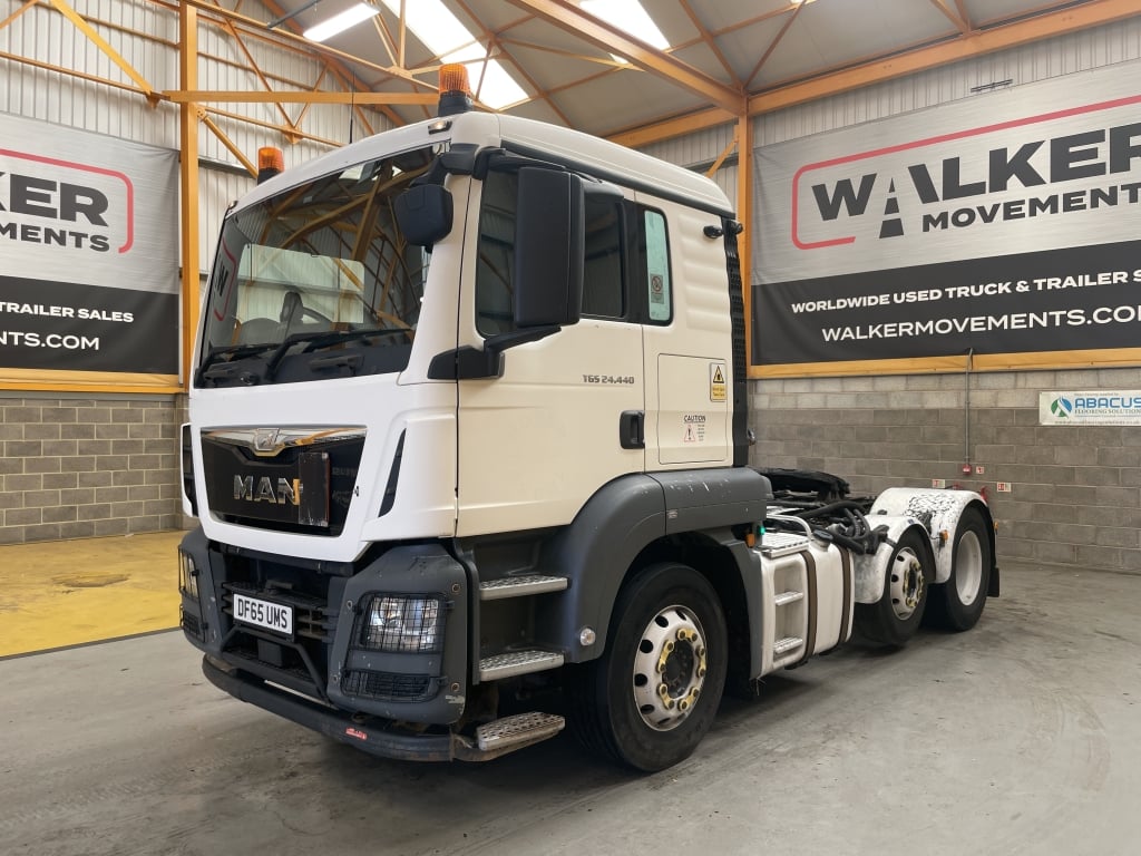 MAN TGS 24.440 *EURO 6* 6X2 TRACTEUR ROUTIER CONFORME À LA RÉGLEMENTATION PET – 2016 – DF65 UMS