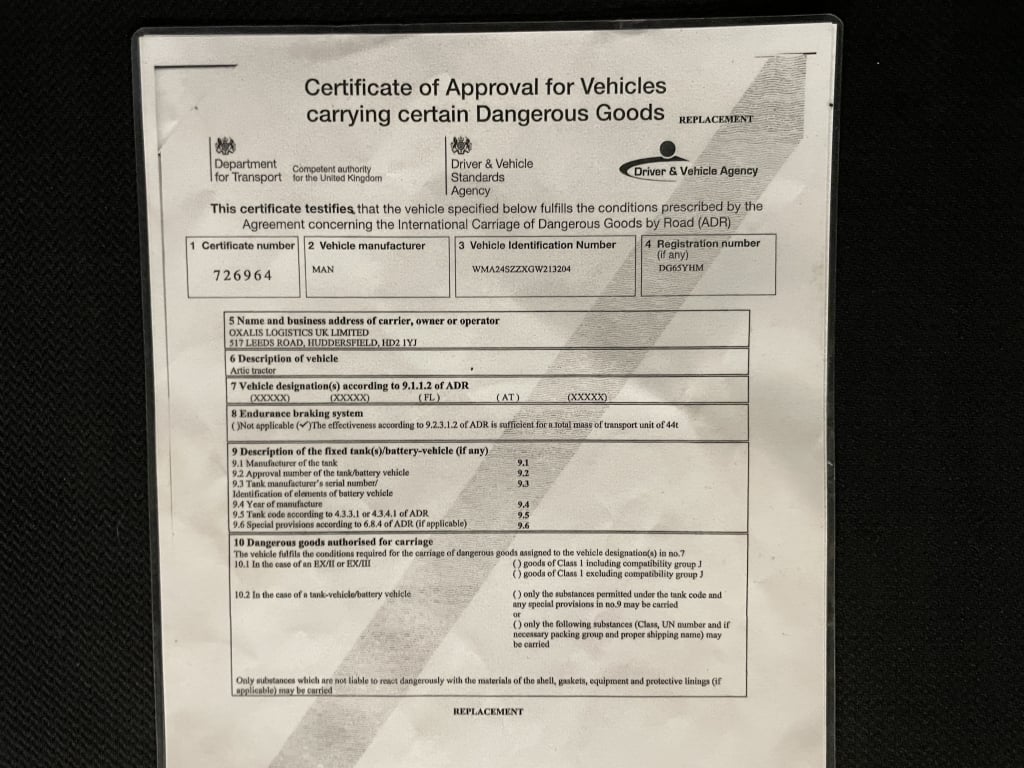 MAN TGS 24.440 *EURO 6* 6X2 PET REGS TRACTOR UNIT – 2015 – DG65 YHM