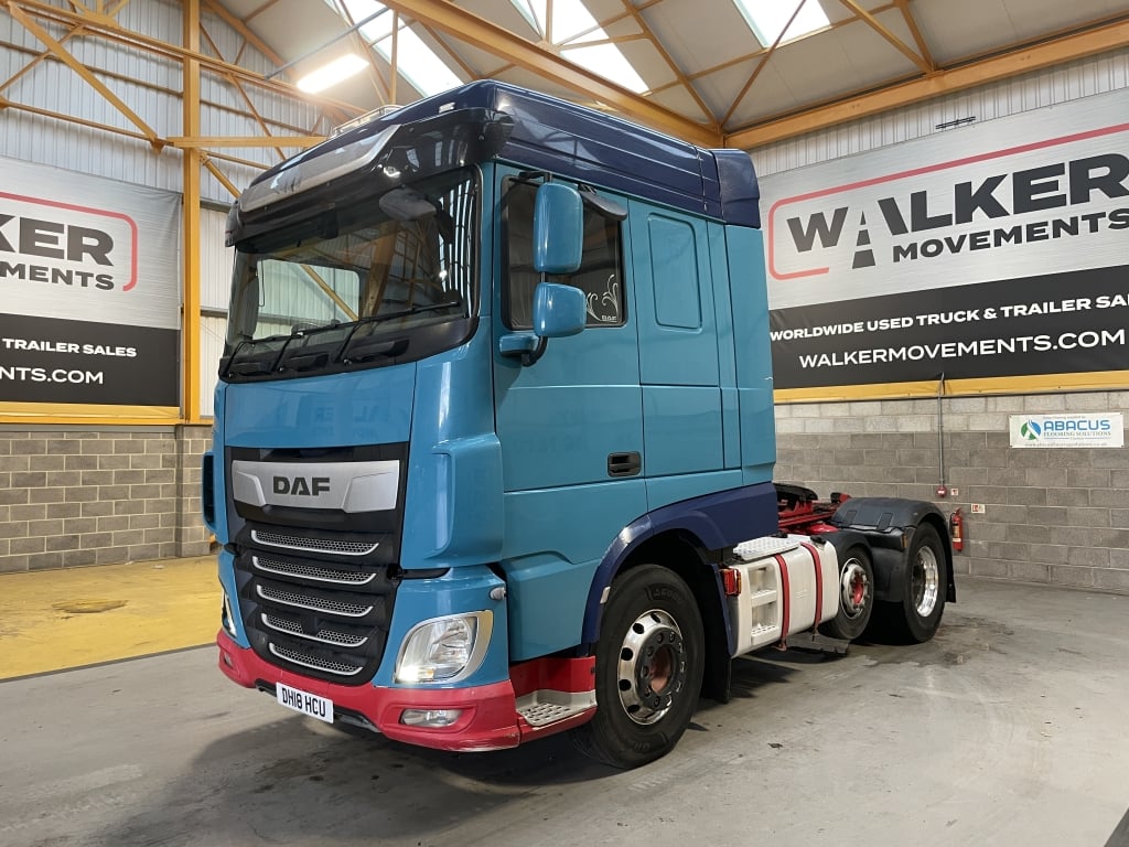 DAF XF 450 FTP SPACE CAB *EURO 6* 6X2 TRACTOR UNIT – 2018 – DH18 HCU