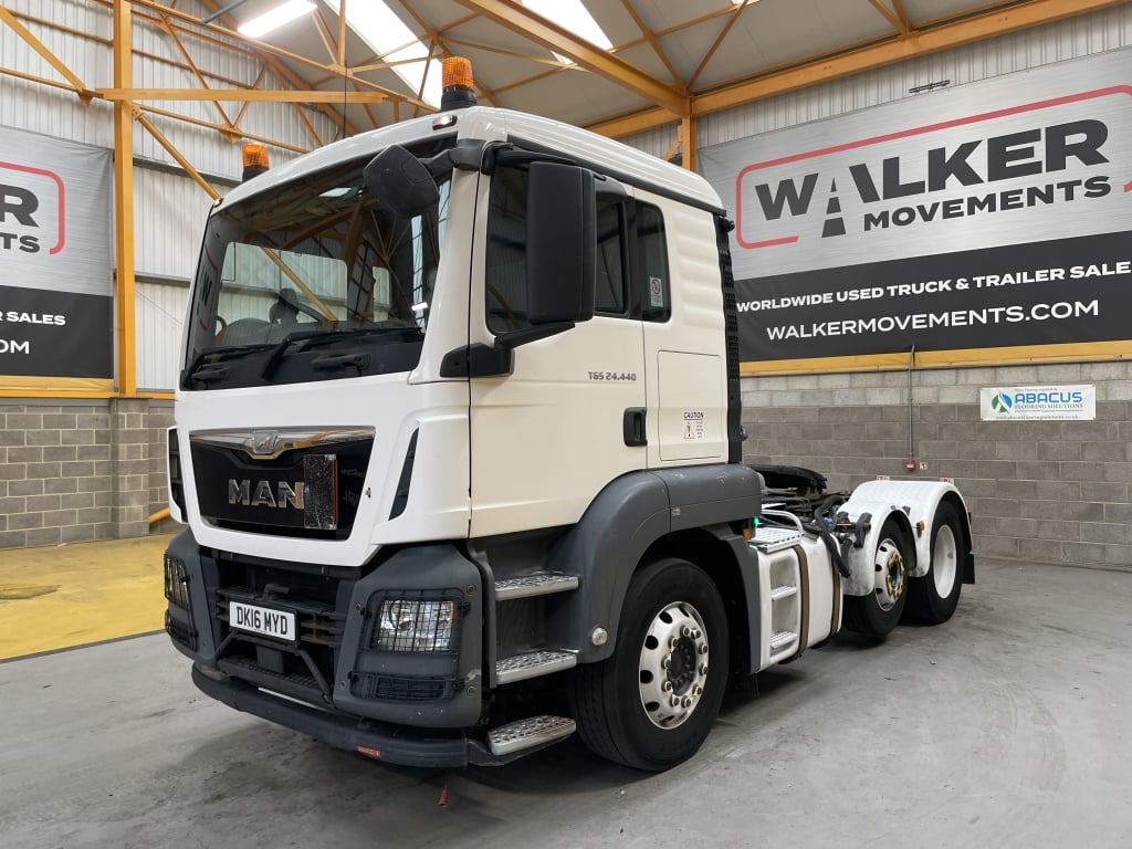 MAN TGS 24.440 *EURO 6* 6X2 PET REGS TRACTOR UNIT – 2016 – DK16 MYD