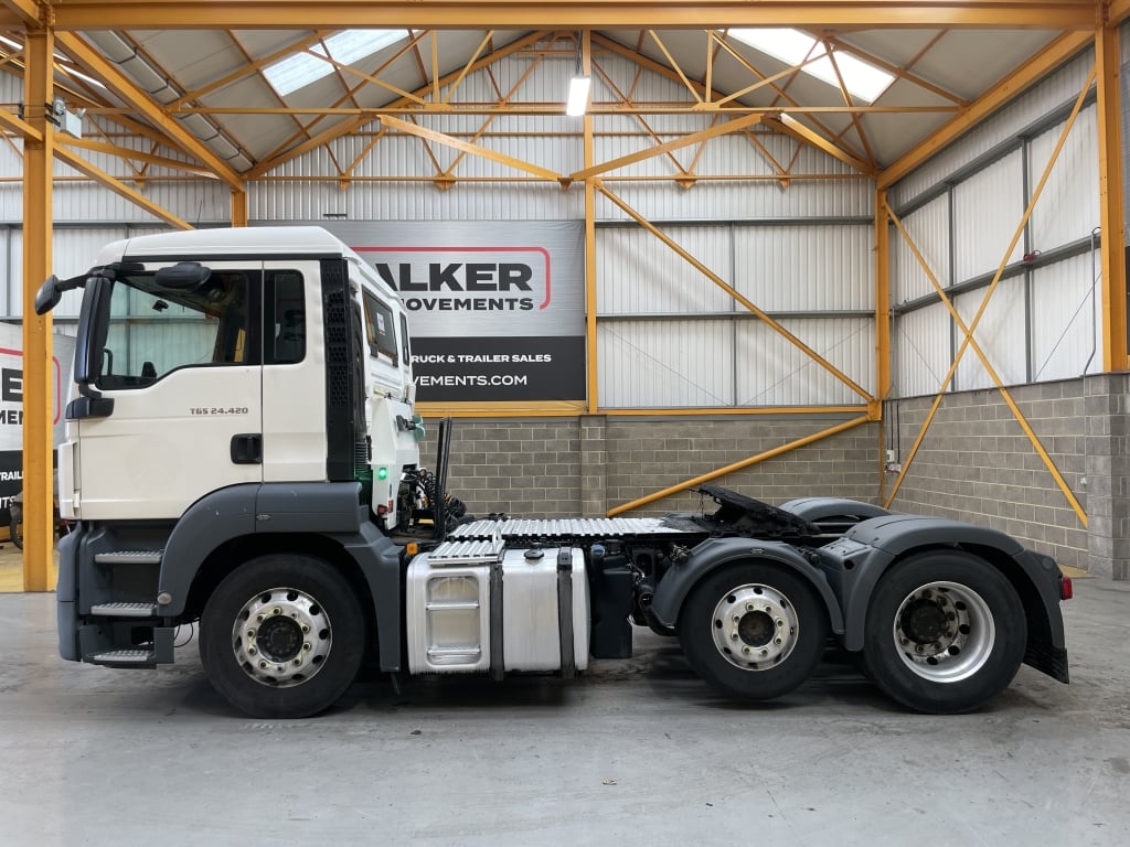 MAN TGS 24.420 *EURO 6* 6X2 PET REGS TRACTOR UNIT – 2018 – DK68 WUV