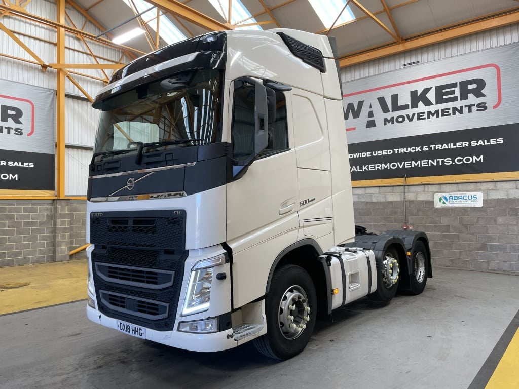 VOLVO FH 500 VERSION 4 GLOBETROTTER *EURO 6* 6X2 TRACTOR UNIT – 2018 – DX18 HHG
