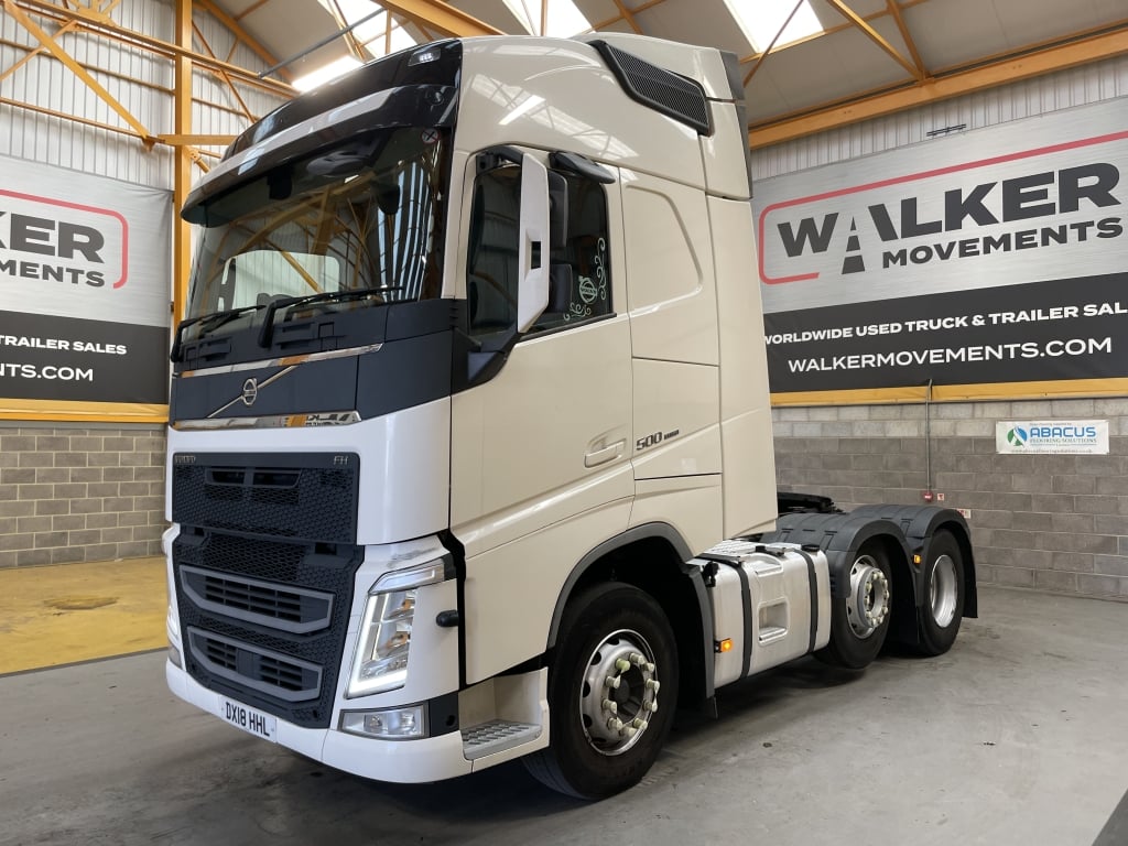 VOLVO FH 500 VERSION 4 GLOBETROTTER *EURO 6* 6X2 TRACTOR UNIT – 2018 – DX18 HHL