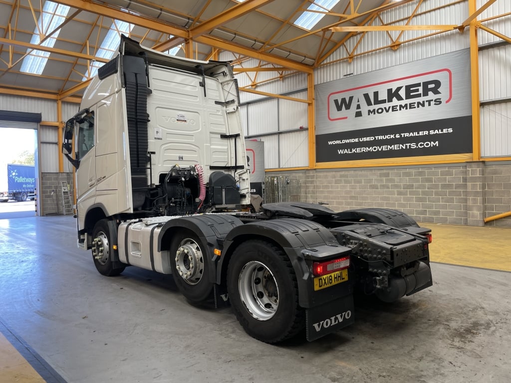 VOLVO FH 500 VERSION 4 GLOBETROTTER *EURO 6* 6X2 TRACTOR UNIT – 2018 – DX18 HHL