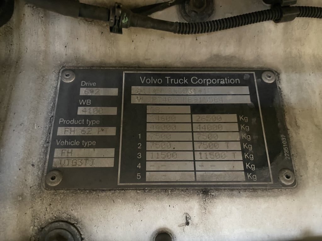 VOLVO FH 500 VERSION 4 GLOBETROTTER *EURO 6* 6X2 TRACTOR UNIT – 2020 – DX20 UZN