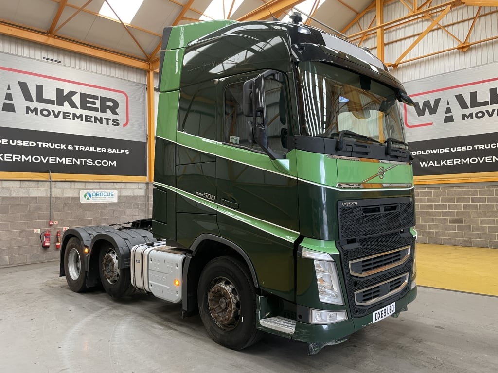 VOLVO FH 500 VERSION 4 GLOBETROTTER *EURO 6* 6X2 TRACTOR UNIT – 2019 – DX69 UBO