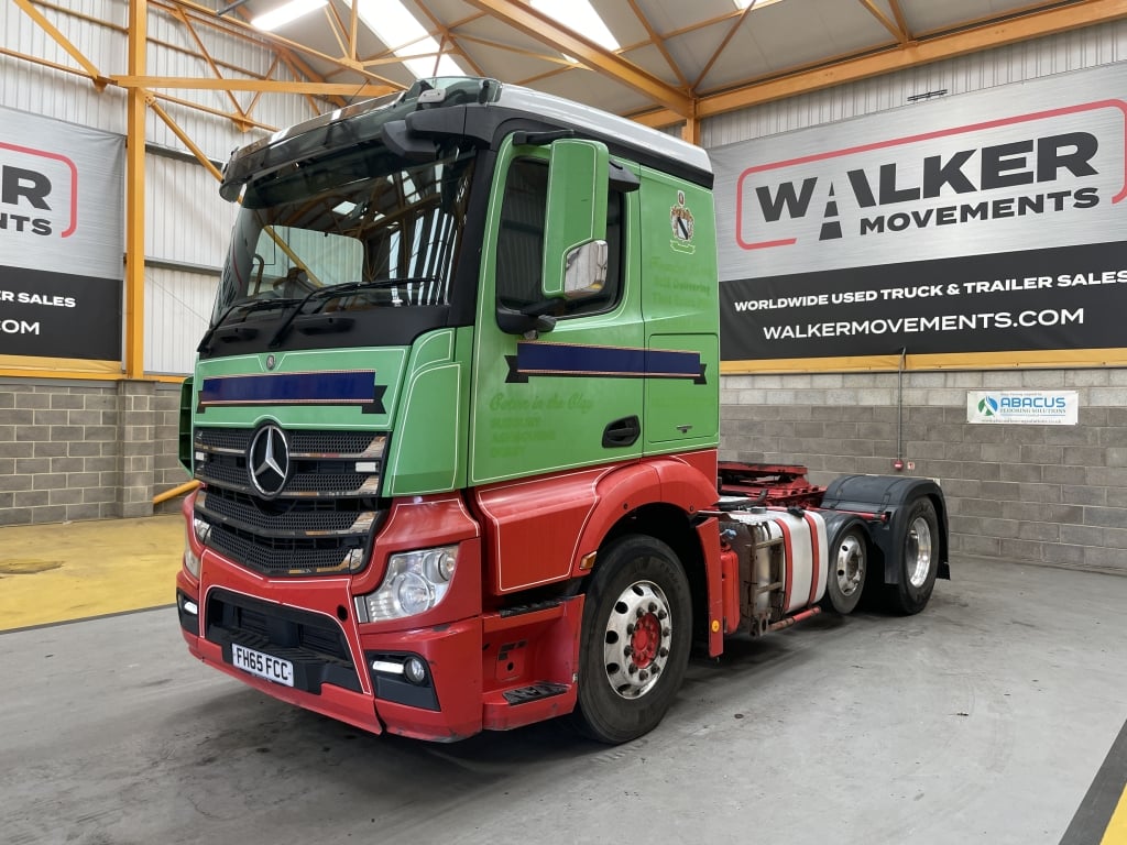 MERCEDES ACTROS 2443 *EURO 6* 6X2 TRACTOR UNIT – 2015 – FH65 FCC
