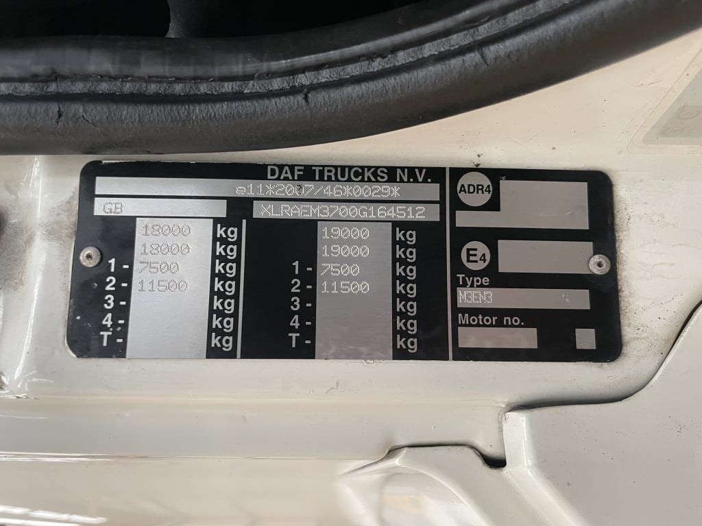 DAF CF 230 *EURO 6* 4X2, 18 TONNE CURTAINSIDER – 2017 – FN17 CMY