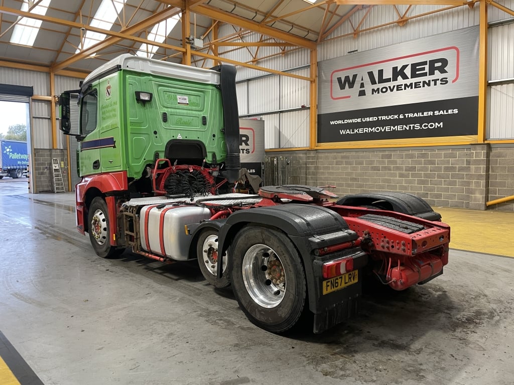 MERCEDES ACTROS 2443 *EURO 6* 6X2 TRACTOR UNIT – 2017 – FN67 LRV