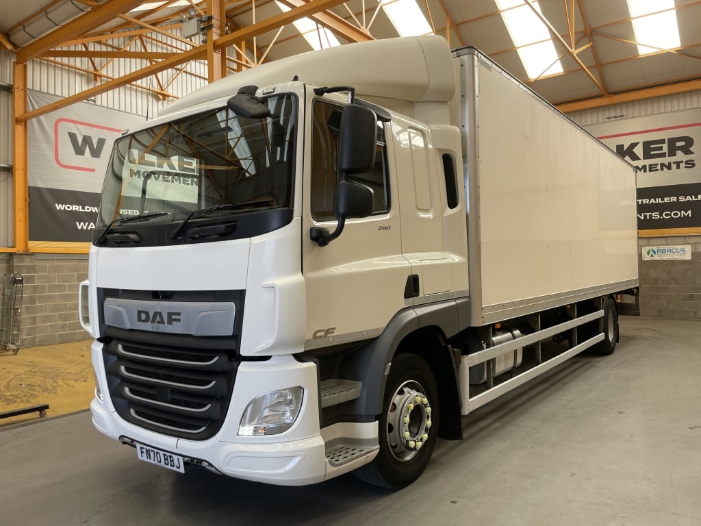 DAF CF 260 *EURO 6* 4X2 18 TONNE BOX – 2020 – FN70 BBJ