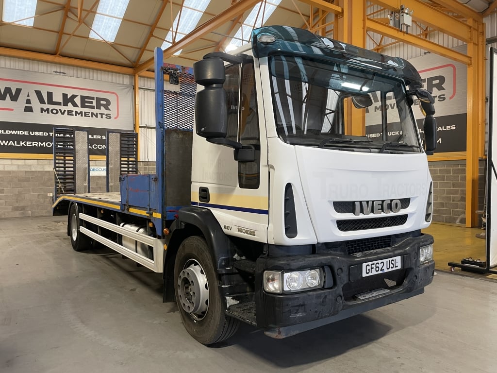 IVECO EUROCARGO 180E25 4X2 18 TONNE BEAVERTAIL – 2012 – GF62 USL