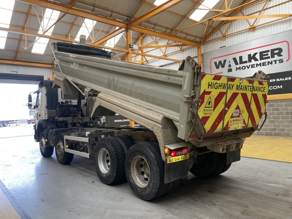 VOLVO FMX *EURO 6*, 8X4 STEEL TIPPER – 2016 – GF66 RZC