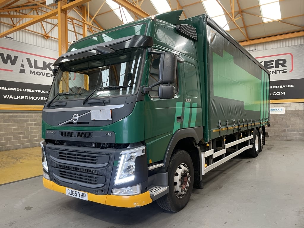 VOLVO FM *EURO 6* 26 TONNE 6X2 CURTAINSIDER – 2015 – GJ65 YHP