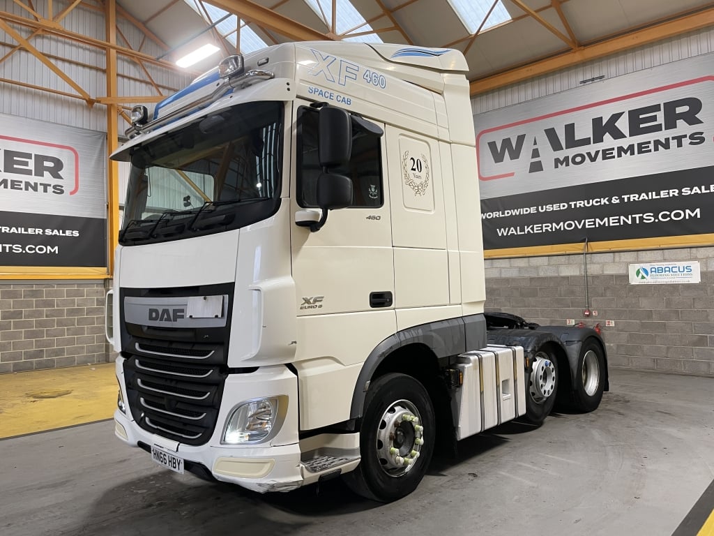 DAF XF106 FTG SPACE CAB *EURO 6* 6X2 TRACTOR UNIT – 2016 – HN66 HBY