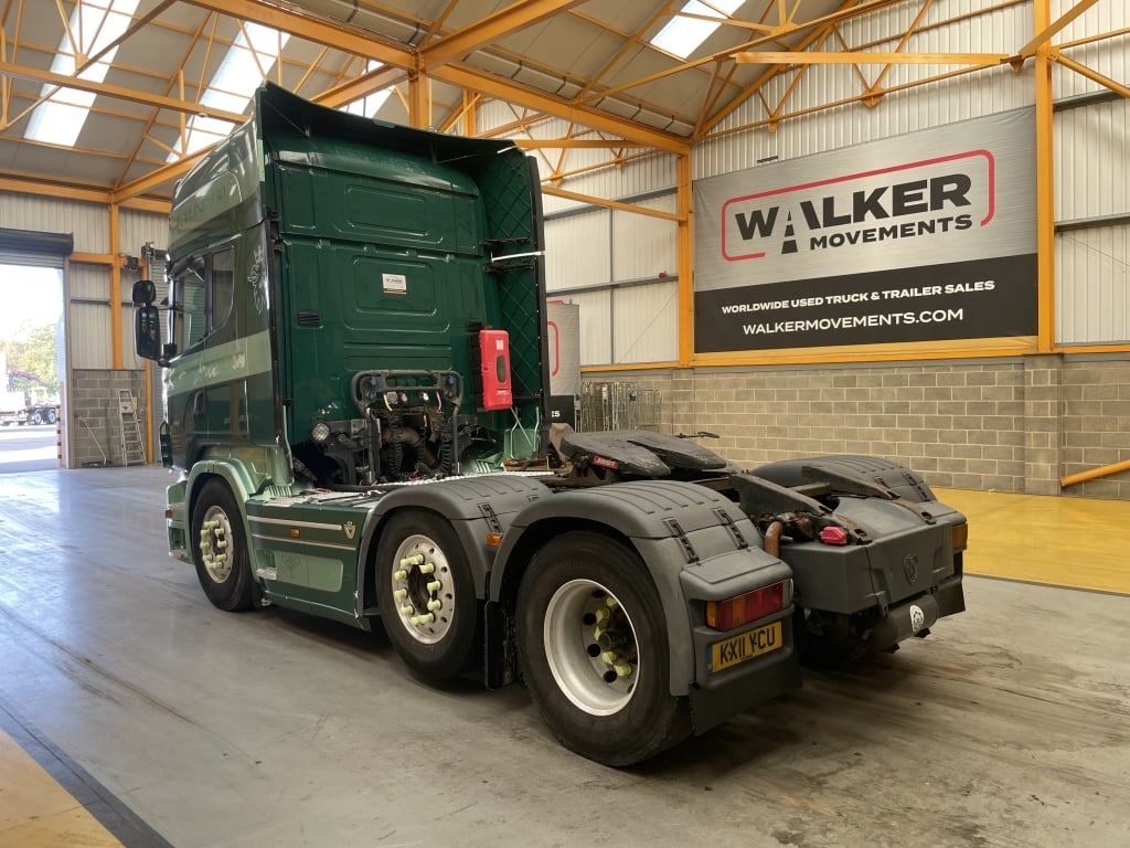 SCANIA R730 V8 TOPLINE EURO 5, 6X2 TRACTOR UNIT – 2011 – KX11 YCU