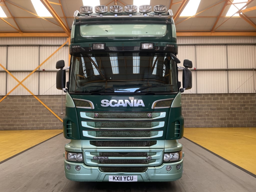 SCANIA R730 V8 TOPLINE EURO 5, 6X2 TRACTOR UNIT – 2011 – KX11 YCU