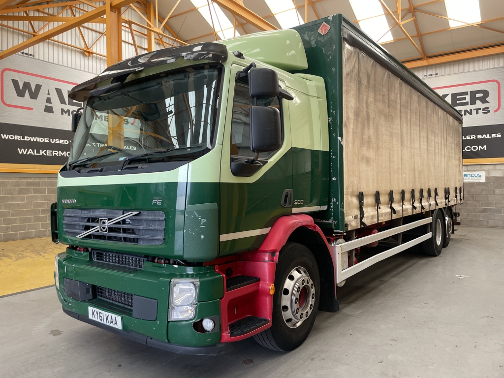 VOLVO FE-300 EURO 5 26 TONNE 6X2 CURTAINSIDER – 2011 – KY61 KAA