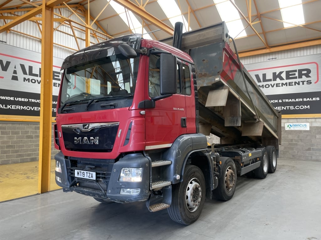 MAN TGS 35.420 *EURO 6* 8X4 STEEL TIPPER – 2019 – MT19 TZA