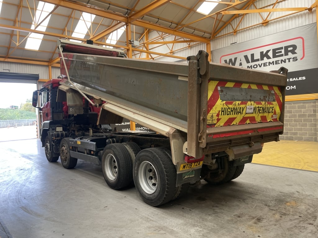 MAN TGS 35.420 *EURO 6* 8X4 STEEL TIPPER – 2019 – MT19 TZA