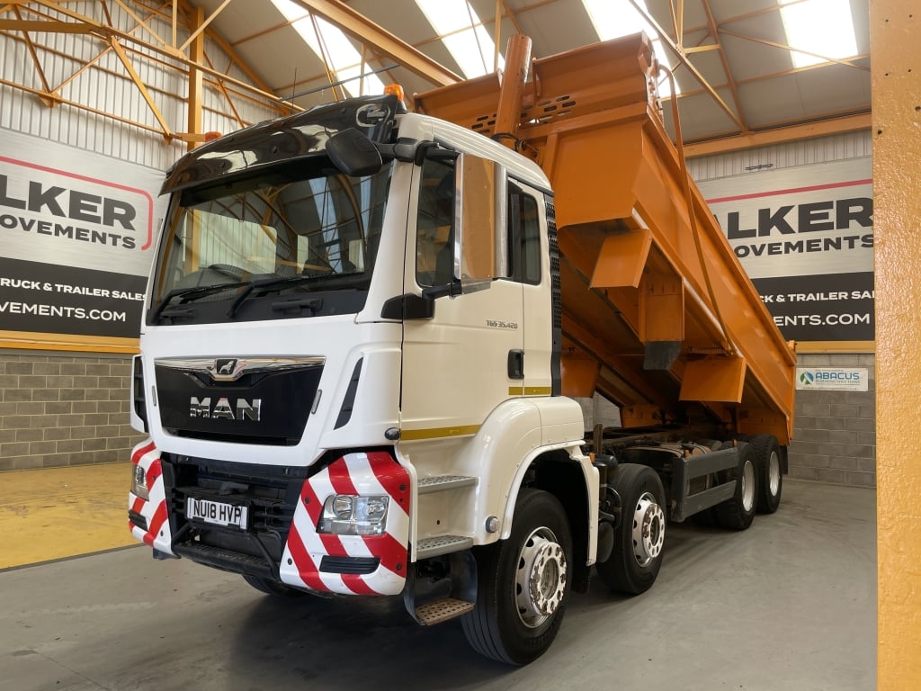 MAN TGS 35.420 *EURO 6* 8X4 STEEL TIPPER – 2018 – NU18 HVP
