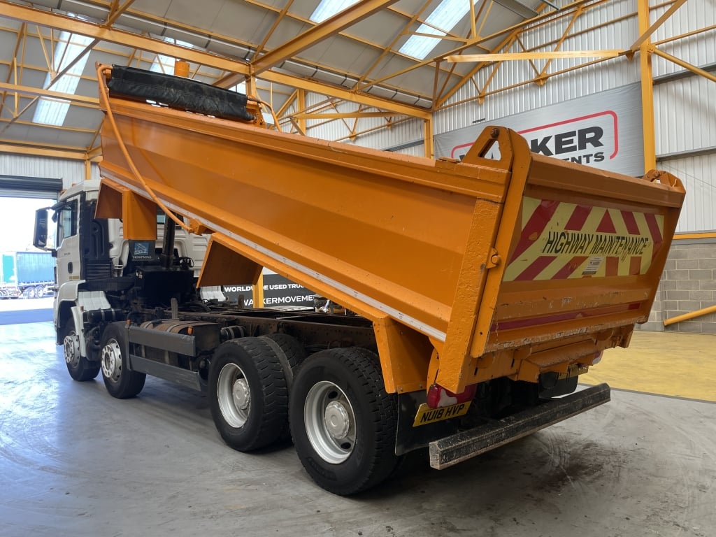 MAN TGS 35.420 *EURO 6* 8X4 STEEL TIPPER – 2018 – NU18 HVP
