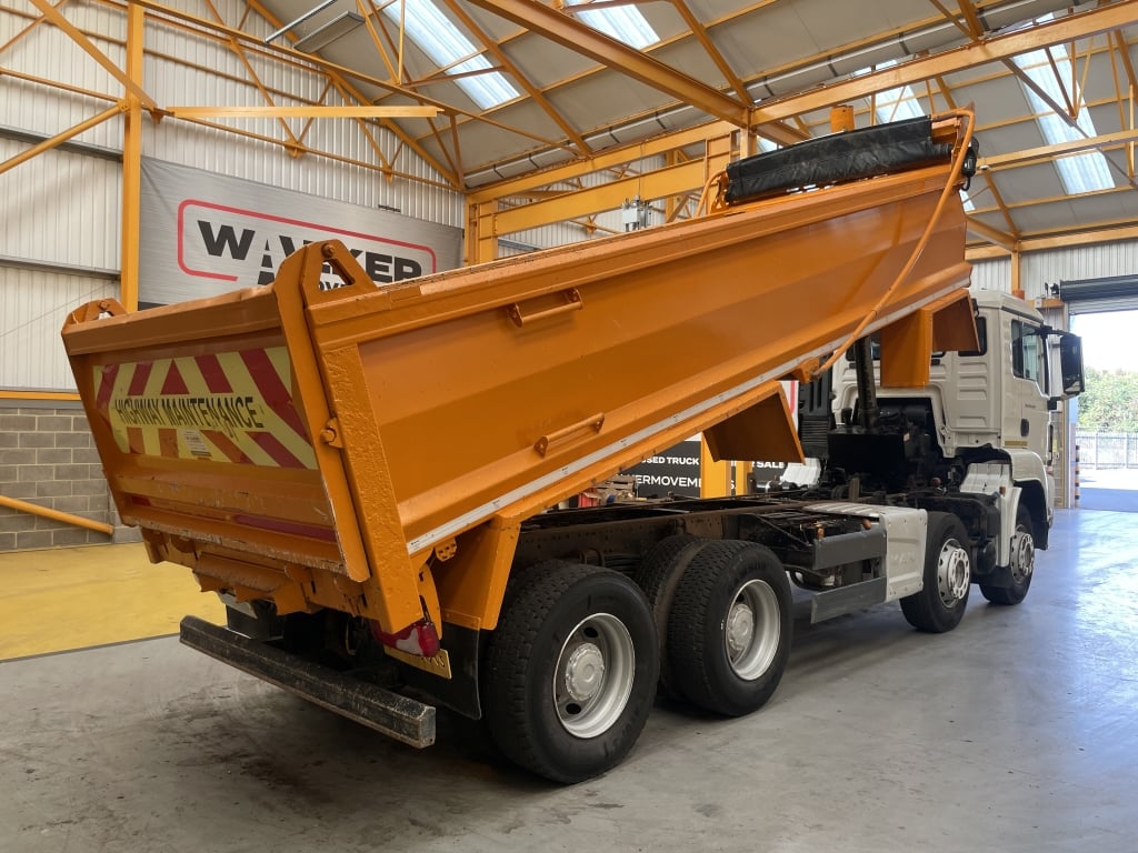 MAN TGS 35.420 *EURO 6* 8X4 STEEL TIPPER – 2018 – NU18 HVP