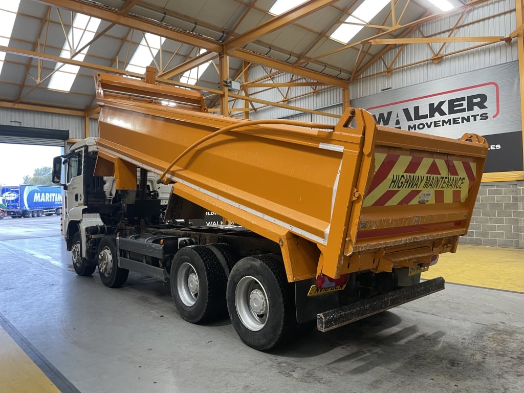 MAN TGS 35.420 *EURO 6* 8X4 STEEL TIPPER – 2018 – NV18 OCW