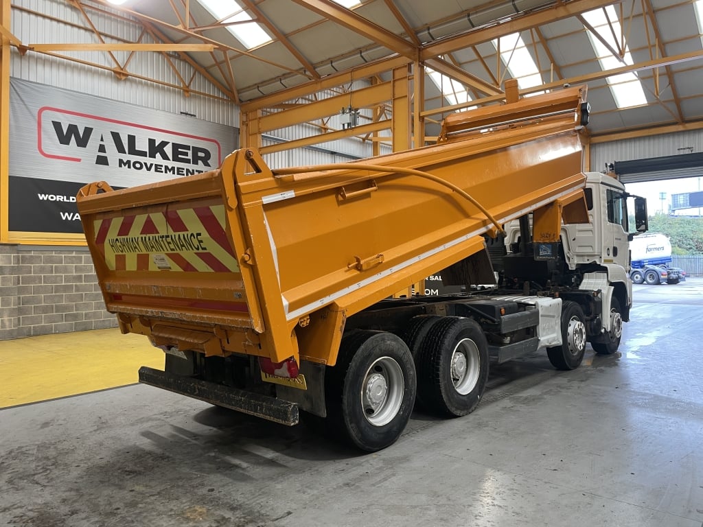 MAN TGS 35.420 *EURO 6* 8X4 STEEL TIPPER – 2018 – NV18 OCW