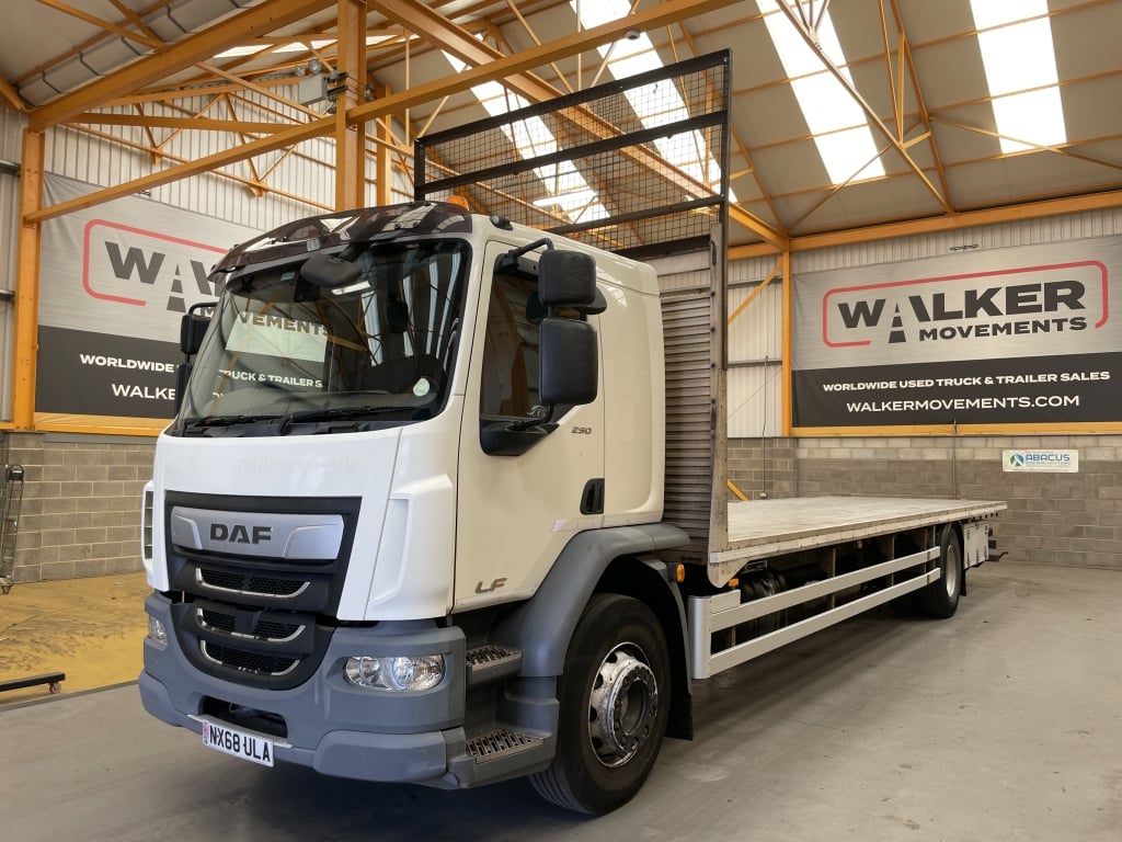 DAF LF 290 *EURO 6* 18 TONNE 4X2 FLATBED – 2018 – NX68 ULA
