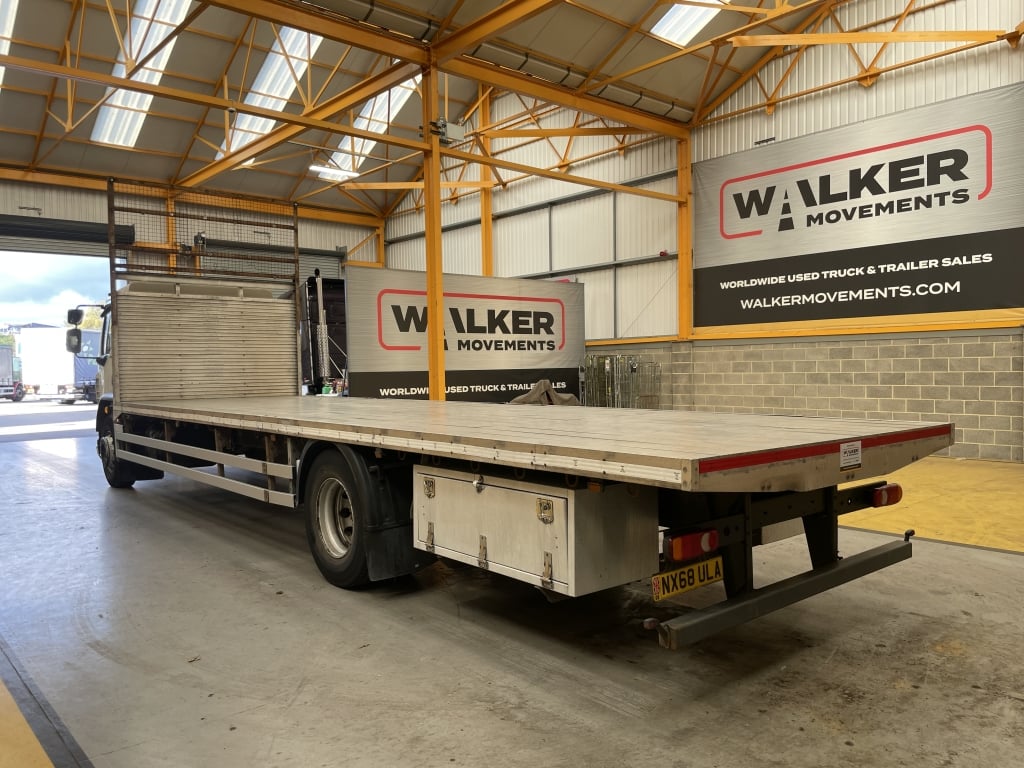 DAF LF 290 *EURO 6* 18 TONNE 4X2 FLATBED – 2018 – NX68 ULA