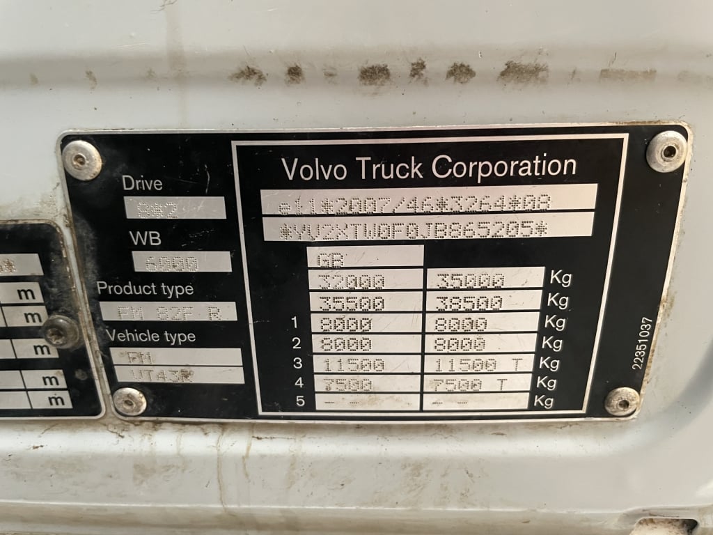 VOLVO FM420, 8X2 *EURO 6* BRICK CRANE – 2018 – OO06 HEV