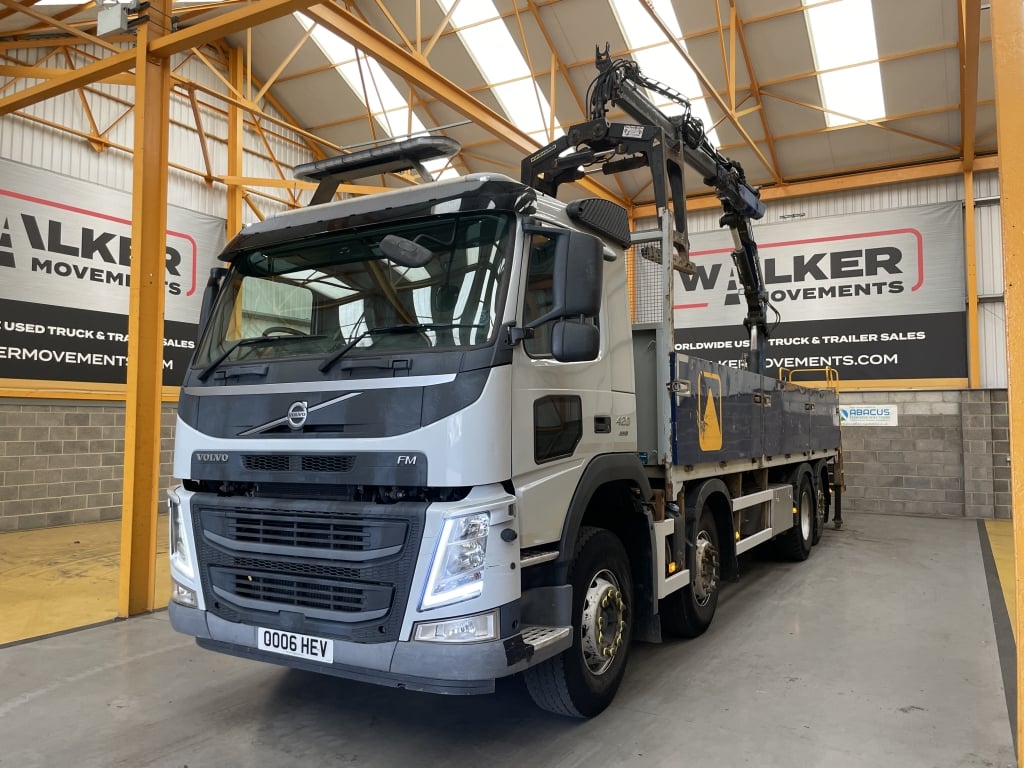 VOLVO FM420, 8X2 *EURO 6* BRICK CRANE – 2018 – OO06 HEV