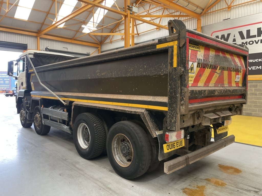 MAN TGS 35.400 *EURO 6* 8X4 STEEL TIPPER – 2016 – OU16 EUE