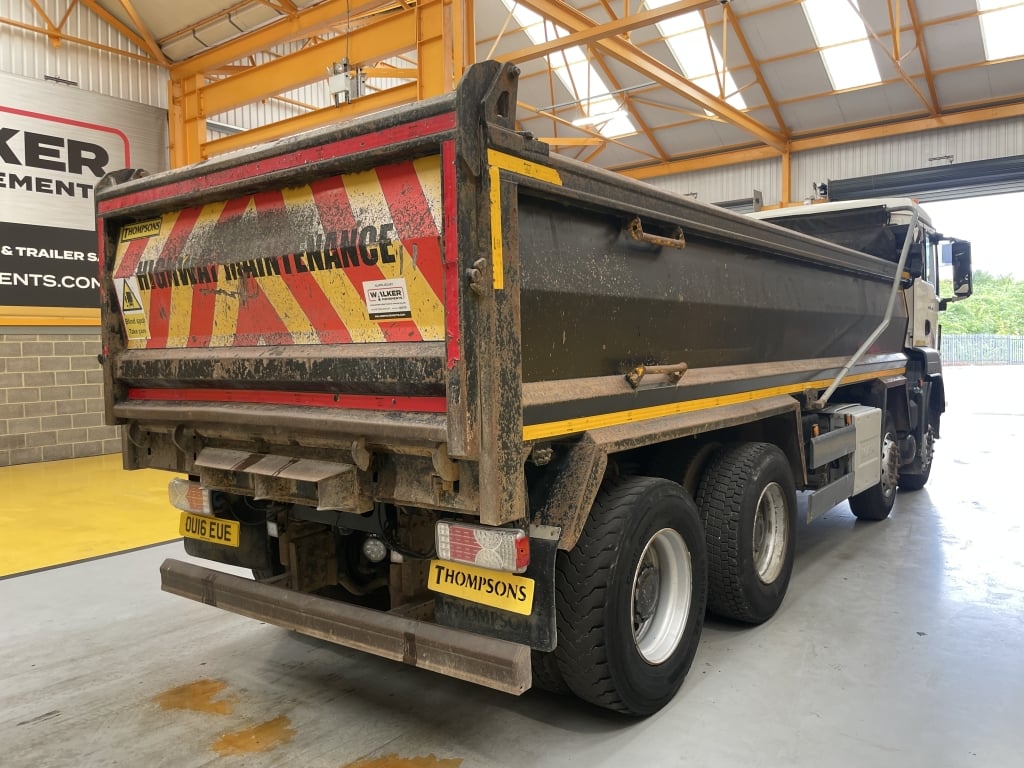 MAN TGS 35.400 *EURO 6* 8X4 STEEL TIPPER – 2016 – OU16 EUE