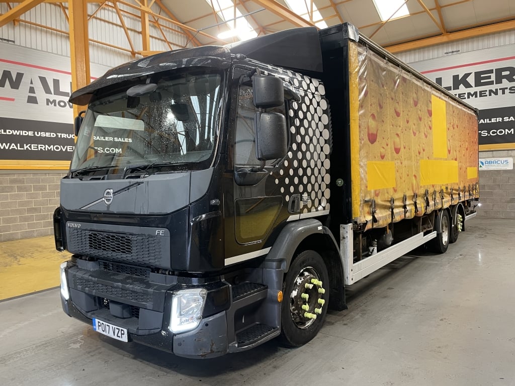 VOLVO FE-250 *EURO 6* 26 TONNE 6X2 CURTAINSIDER – 2017 – PO17 VZP