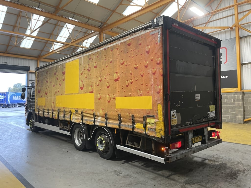VOLVO FE-250 *EURO 6* 26 TONNE 6X2 CURTAINSIDER – 2017 – PO17 VZP
