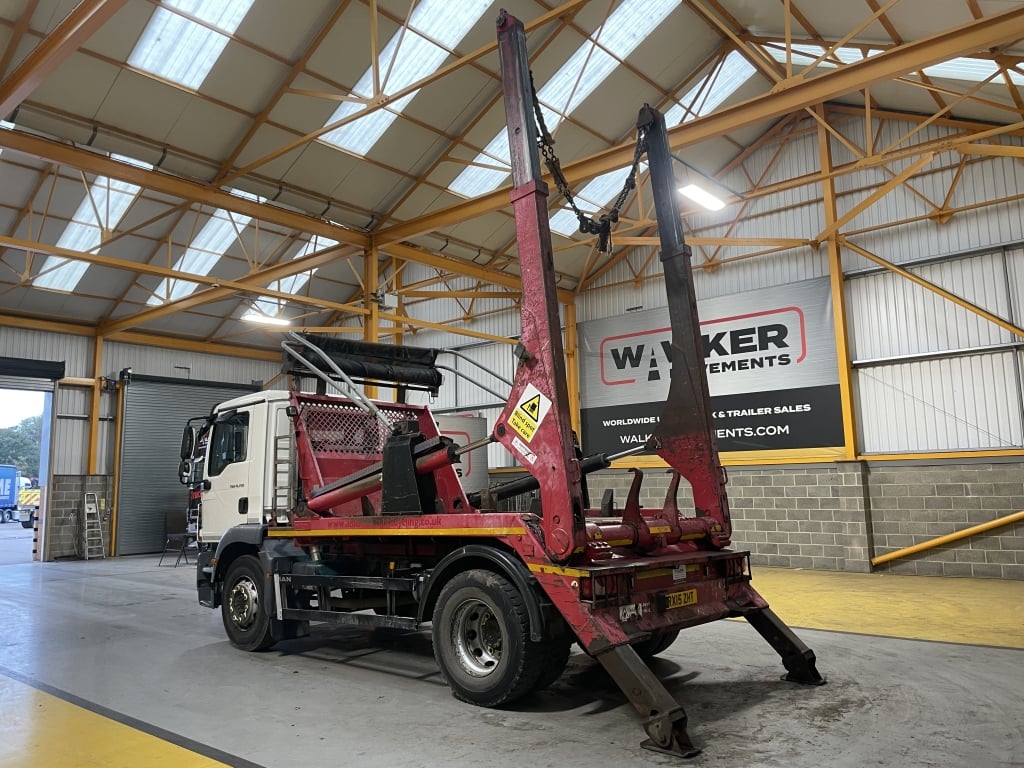 MAN TGM 18.250 *EURO 6* 4X2 SKIP LOADER – 2015 – RX15 ZHT