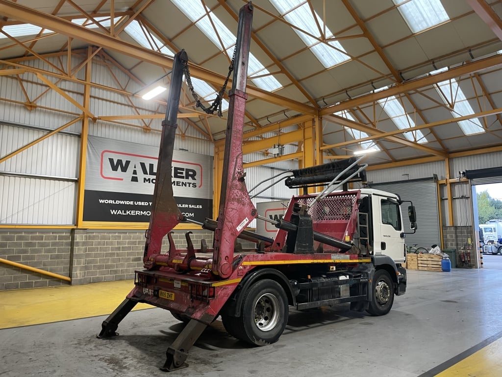 MAN TGM 18.250 *EURO 6* 4X2 SKIP LOADER – 2015 – RX15 ZHT