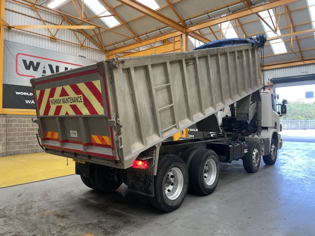 SCANIA P370 *EURO 6* 8X4 ALUMINIUM AGGREGATE TIPPER – 2014 – SN14 HXY