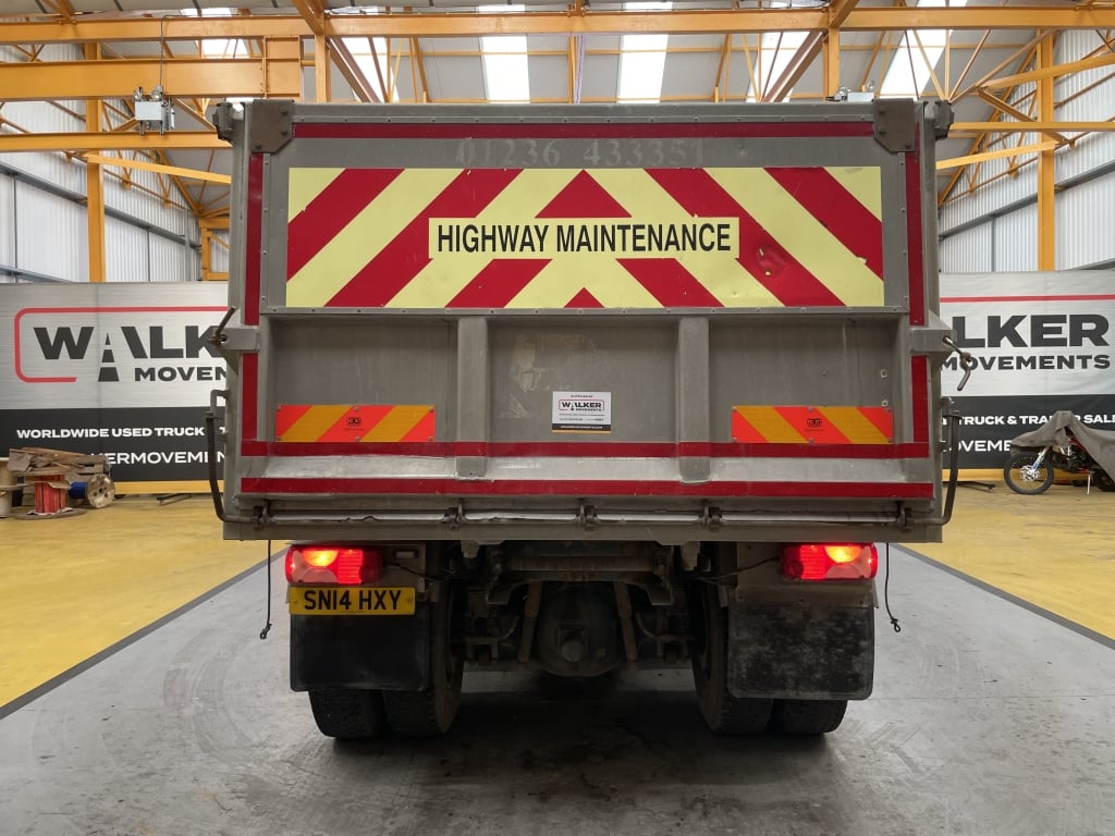 SCANIA P370 *EURO 6* 8X4 ALUMINIUM AGGREGATE TIPPER – 2014 – SN14 HXY