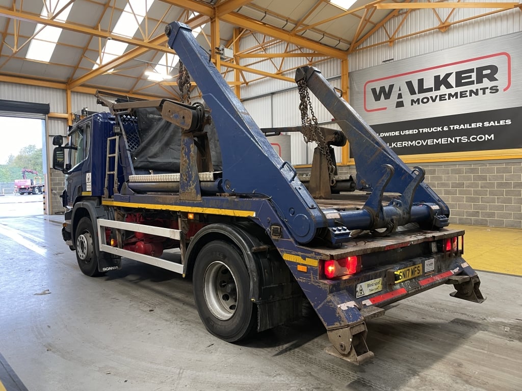 SCANIA P250 *EURO 6* 4X2 SKIP LOADER – 2017 – SN17 WFS