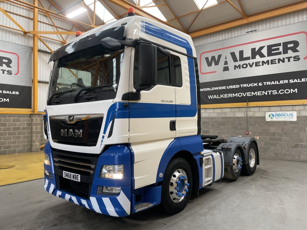 MAN TGX 24.500 *EURO 6* XLX 6X2 TRACTOR UNIT – 2018 – SN68 WBE