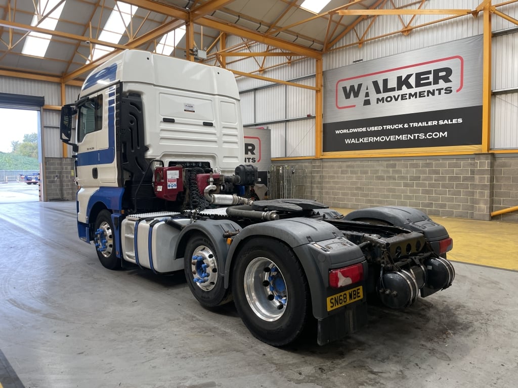 MAN TGX 24.500 *EURO 6* XLX 6X2 TRACTOR UNIT – 2018 – SN68 WBE