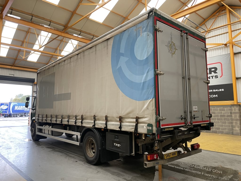 DAF LF260 18-TONNE *EURO 6* CURTAINSIDER – 2017 – SV67 HHK