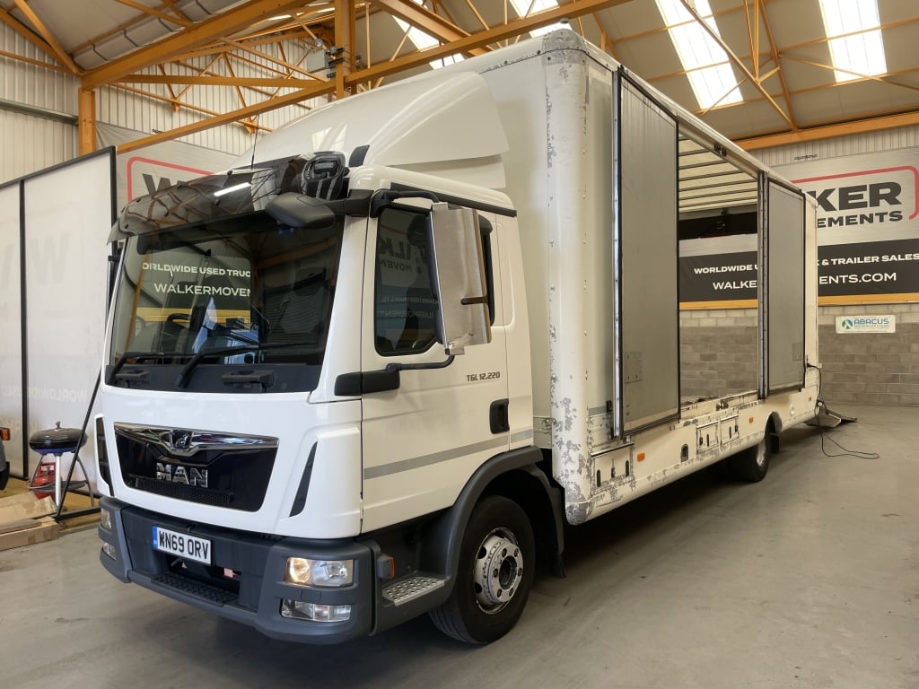 MAN TGL 12.220 *EURO 6* TRANSPORTEUR DE VOITURES DE 12 TONNES – 2019 – WN69 ORV – *ANCIEN CONTRAT BENTLEY MOTORS*