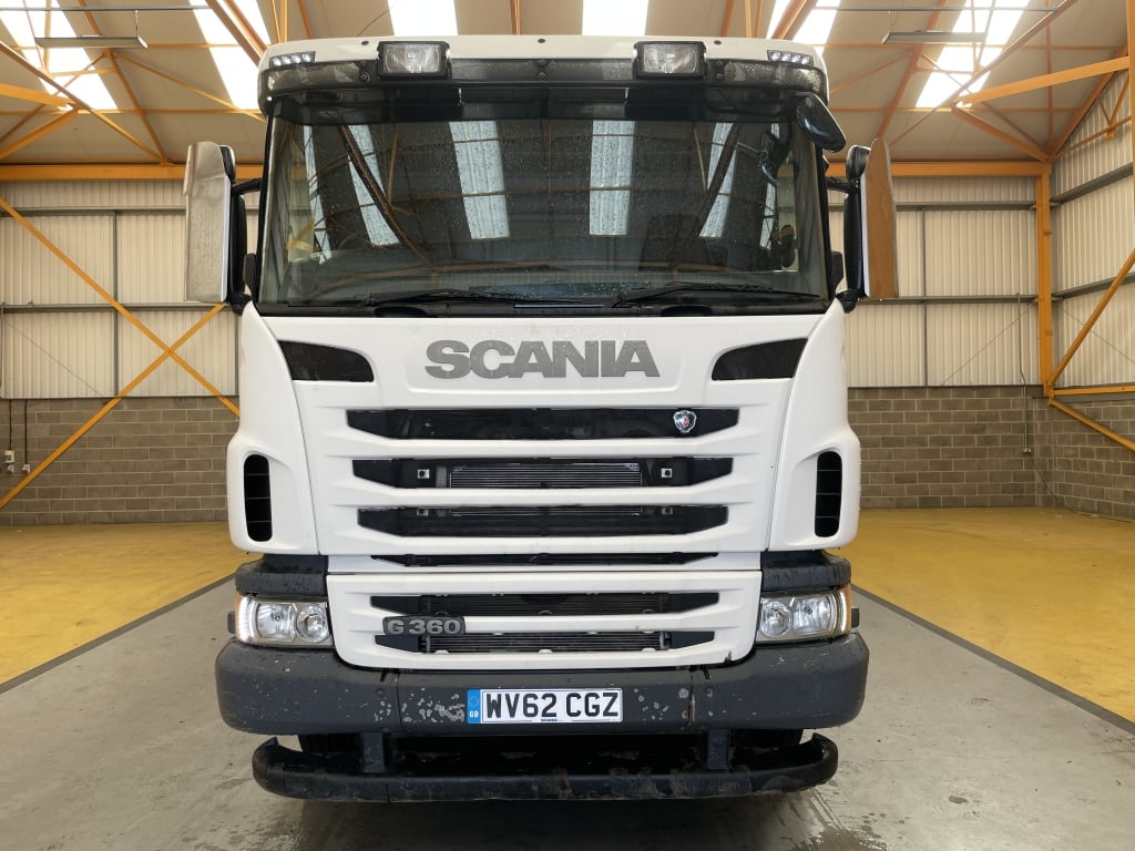 SCANIA G360 8X2 ALUMINIUM BULK BLOWER/TIPPER – 2012 – WV62 CGZ